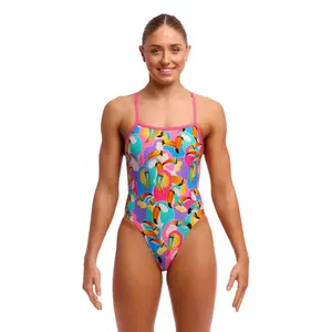 Купальник Funkita High Leg, мультиколор
