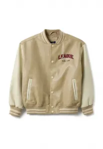 Куртка из искусственной кожи стандартного кроя с пуговицами Ovs, White Beige