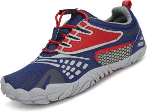 Детская обувь SAGUARO для босых ног для мальчиков и девочек, быстро сохнущие аква-кроссовки, легкая спортивная обувь, водные тапочки для малышей, темно-синий