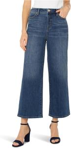 Джинсы Liverpool Los Angeles Stride High-Rise Crop Wide Jeans 26" Inseam, Wabash