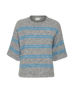 Kaffe Свитер 'KA Trina' в крапчатом сером цвете