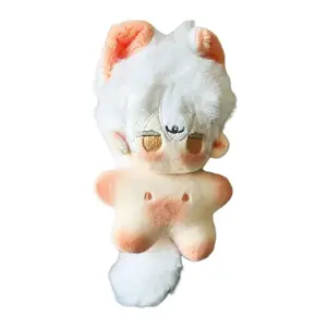 Хлопковая плюшевая кукла высотой 10см Fluffy bear