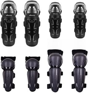 Комплект защитной экипировки для мотоциклистов Webetop (8 предметов) для детей и взрослых.