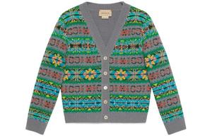 Детский свитер Gucci, серый