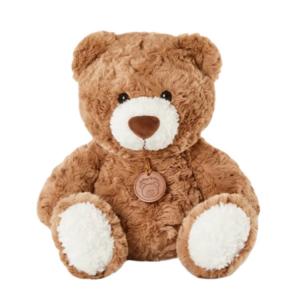 Плюшевая кукла супер милый хороший мальчик медведь воин стражник 25 см высота Love of wormwood, темно-коричневый