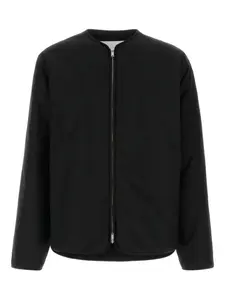 Стеганая хлопковая куртка JIL SANDER, черный