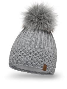 Шапка Vivisence 7016, светло-серый