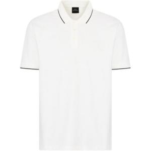 ARMANI EXCHANGE Футболка поло мужская white