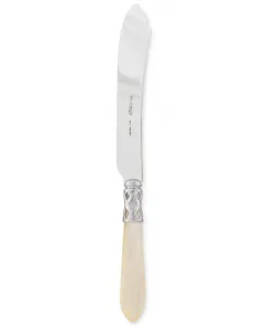 Блестящий нож для торта Алладин Vietri, ivory