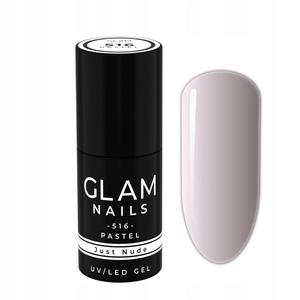 Гибридный лак для ногтей Glam Nails 516 Just Nude 6 мл