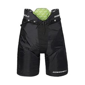 He Jiagong Детские хоккейные штаны Ice Ball Anti-Fall, защита для сухого льда, черные, XL