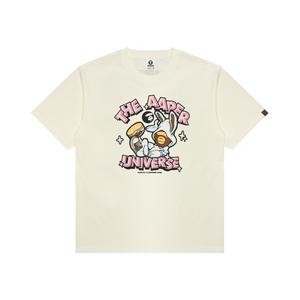 Футболка *A Bathing APE с принтом Cartoon Aape, Ivx
