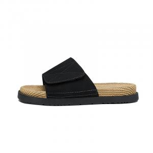 Shiozawa Скользящие тапочки-шлепанцы для мужчин с противоскользящей прострочкой, устойчивые к запахам, износостойкие, быстросохнущие, бежевые, цвет Beige