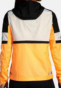 Куртка для бега RUN VISIBLE 2.0 Brooks, кремовый