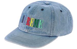 Кепка Supreme Multi Color Logo, черный