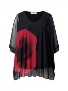 Черная блузка MIAMODA