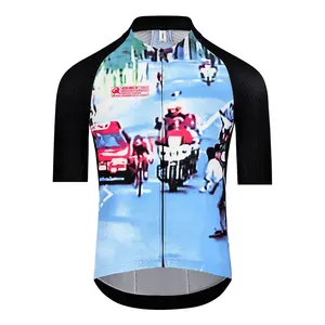 Джерси с коротким рукавом Q36.5 Gregarius Pro Milano-Sanremo Fondriest, синий