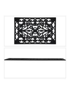 Коврик для ног relaxdays, черный