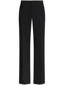 Брюки прямого кроя из вирджинской шерсти ETRO, черный