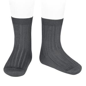 Ребристые короткие носки Condor для детей от 6 месяцев до 2 лет, идеально подходят для выпускных, церемоний поступления и церемоний поступления в детский сад.