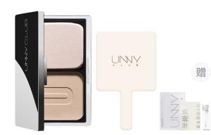 Пудровое зеркало для макияжа UNNY набор для макияжа натуральный и безупречный UNNY CLUB