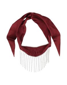Шарф Les Inconnus, бордовый