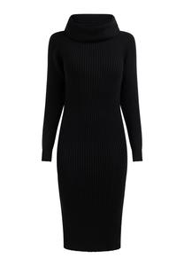Платье faina Strick, черный