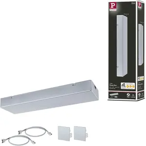 Система шинного питания Linion Power Box Signalschwarz 230/24V 180VA 1 шт., часть умного дома Paulmann, Chromfarben