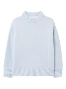 Свитер с логотипом Palm Angels Kids, синий