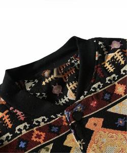 Куртка-гобелен с геометрическим узором в стиле пэчворк Hook, цвет Black Other 3