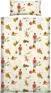 Постельное белье красное 1x 135x220 см + 1x 40x80 см Erwin Müller