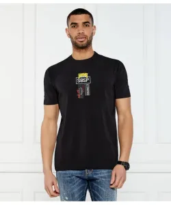 Футболка «Айсберг x Спанч Боб» Regular fit Iceberg, черный