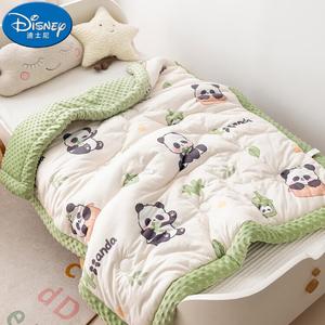 Disney Детское одеяло 110х150 см, вес 1 кг, класс А, хлопок, утепленное, легкое, Panda Paradise