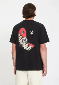 Футболка с принтом tee seth con Volcom, Black