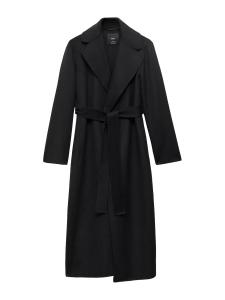 Демисезонное пальто MANGO BATIN, Black