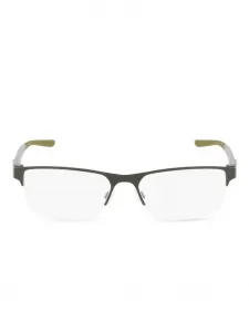 Очки в прямоугольной оправе Nike, зеленый