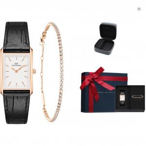 DW/DanielWellington Часы Bound 32mm, Modern Watch & Starlight Tennis Bracelet Set