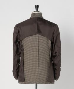 Sovereign basket check handline однобортный пиджак с тремя пуговицами United Arrows, цвет Moca