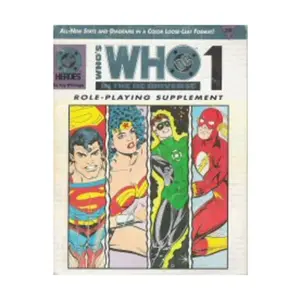 Who's Who in the DC Universe #1, DC Heroes - Core & Sourcebooks (Mayfair Games), мягкая обложка