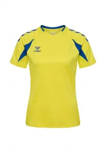 Футболка с принтом core 2.0 Hummel, Blazing Yellow True Blue