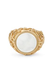 Кольцо с гравировкой Emanuele Bicocchi, золотой