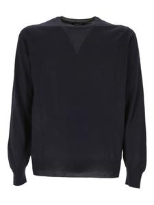 Свитер из кашемира и шелка Gran Sasso, синий