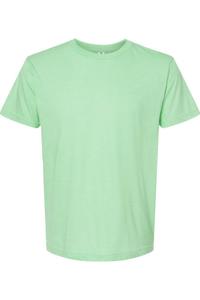 Футболка унисекс из тонкого джерси Tultex, цвет heather neo mint
