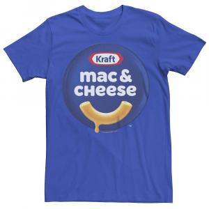 Мужская футболка с рисунком Kraft Mac & Cheese Licensed Character, цвет Royal