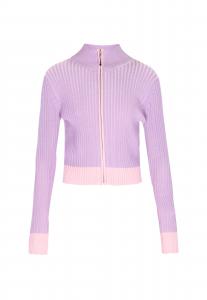 MYMO Кардиган 'Young Fashion' вязаный светло-фиолетовый