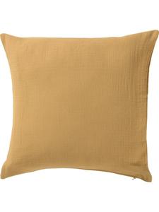 Наволочка из хлопка Арона цвета карри Erwin Müller, 40 x 40 см