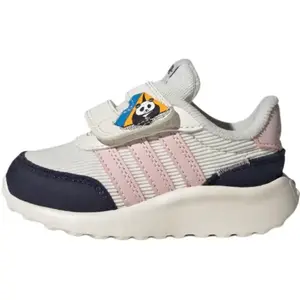 PEMSLOU x RUN 70s AC I устойчивые к ударам и истиранию низкие кроссовки для малышей White Infant And Toddler Adidas, розовый