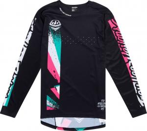 Велосипедная майка Troy Lee Designs sprint full pull, Black