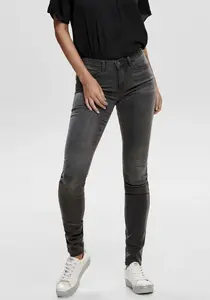 Only джинсы скинни "ONLROYAL LIFE REG SK DNM BJ312 NOOS", серый