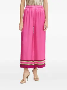 Брюки с эластичным поясом Luisa Spagnoli, розовый